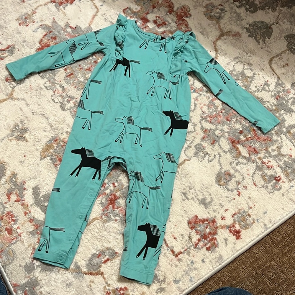 Tea Collection jumpsuit with Horses